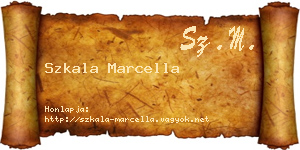 Szkala Marcella névjegykártya